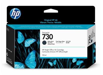 HP 730 130-ml Matte Black Ink Cartridge P2V65A