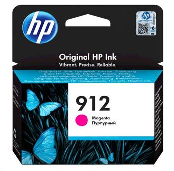 HP 912 Magenta Original Ink Cartridge, 3YL78AE