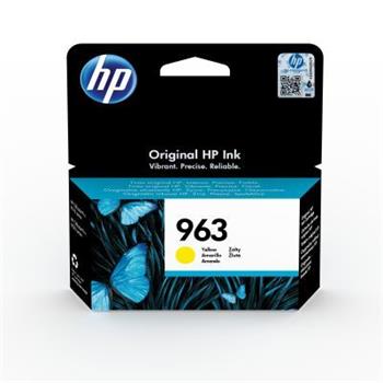 HP 963 Yellow Original Ink Cartridge, 3JA25AE