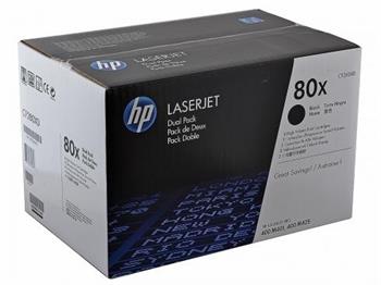 HP CF280X černý toner pro LJ Pro 400 M401, MFP M425 2pack