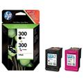 HP CN637EE combo pack č.300 černá, barevná