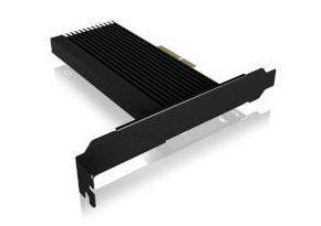 ICY BOX IB-PCI208-HS PCIe extension card with M.2 M-Key socket for an NVMe SSD