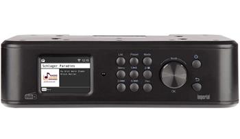 Imperial Dabman i460, internetové rádio, DAB+, Wi-fi, streamování, černé