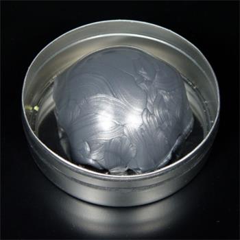 Inteligentní plastelína - metalická, Grafitová