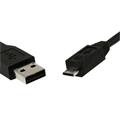 Kabel C-TECH USB A Male/Micro B Male 2.0, 1,8m, Black High Quality