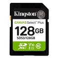 Kingston paměťová karta 128GB Canvas Select Plus Gen 3 SDXC 150R U1 UHS-I C10 V10