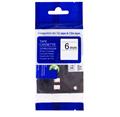 Kompatibilní PRINTLINE páska s Brother TZE-511, TZ-511, 6mm, černý tisk/modrý podklad