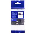 Kompatibilní PRINTLINE páska s Brother TZE-561, 36mm, černý tisk/modrý podklad