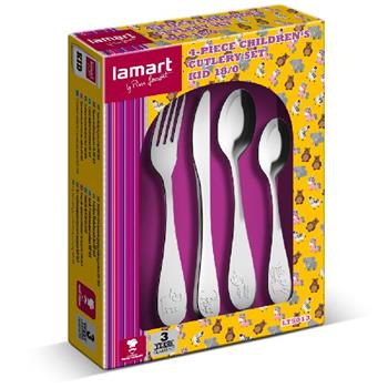 Lamart LT5013 set dětské příbory 4 ks Kid