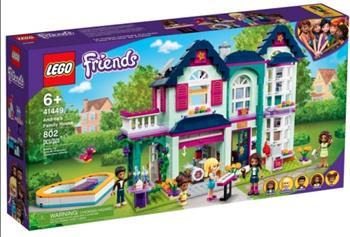LEGO Friends - Andrea a její rodinný dům 41449