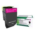 Lexmark toner pro CS/CX317, 417, 517 Magenta Return na 2 300 stran