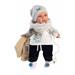 Llorens ENZO - realistická panenka se zvuky a měkkým látkovým tělem 42401