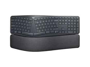 Logitech ERGO K860 for Business/Bezdrátová USB + Bluetooth/US layout/Černá