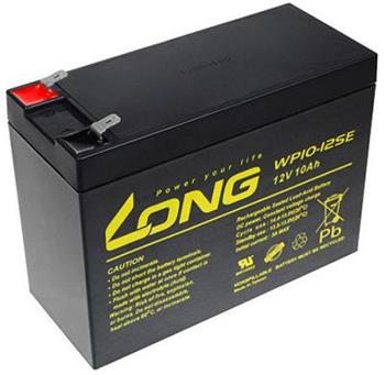 Long 12V 10Ah olověný akumulátor DeepCycle AGM F2
