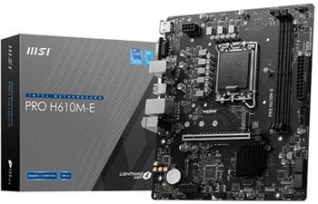 MSI PRO H610M-E