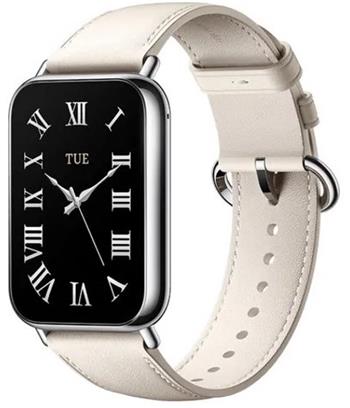 Náhradní řemínek Xiaomi Leather Quick Strap Smart Band 8 Pro, Cream