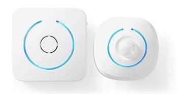 Nedis Alarm s bezdrátovým detektorem pohybu, nástěnné, 6m, AA