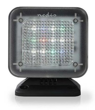 Nedis DUMSTV10BK - Simulátor TV | Integrovaný časovač | Napájení prostřednictvím USB | Černá barva