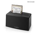 Nedis HDDUSB3210BK USB 3.2, SATA, SSD/HDD dokovací stanice 2.5", 3.5"