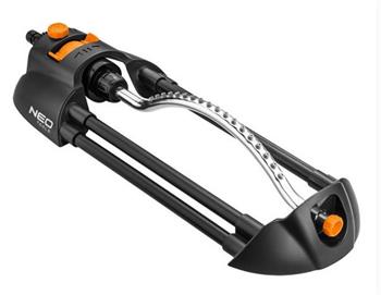 NEO Tools oscilační postřikovač, 18 trysek pro plochu až 14x19m, 1/2" i 3/4"