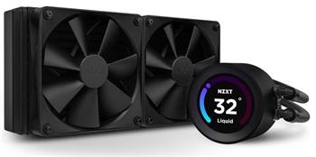 NZXT vodní chladič Kraken 240 ELITE / 2x120mm fan / 4-pin PWM / LCD disp. / 6 let
