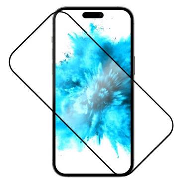 Ochranné tvrzené sklo FIXED Full-Cover pro Samsung Galaxy S25, černé