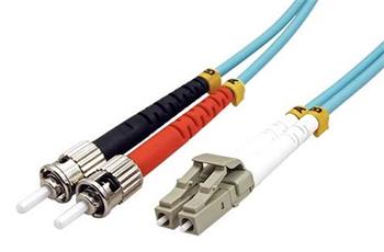 Optický patchkabel LC/ST 50/125 (multi mode), duplex, 1m