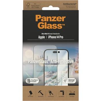 PanzerGlass™ Apple iPhone 14 Pro s Anti-reflexní vrstvou a instalačním rámečkem