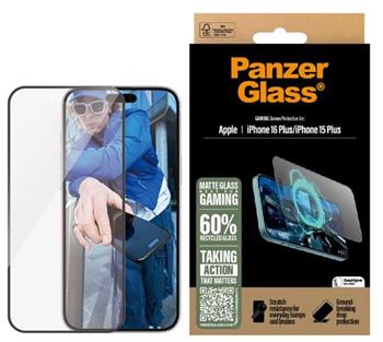 PanzerGlass Gaming Apple iPhone 16 Plus/15 Plus s instalačním rámečkem