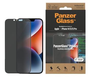 PanzerGlass Privacy Apple iPhone 16e/14/13/13 Pro s instalačním rámečkem