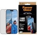 PanzerGlass Privacy na Apple iPhone 17 Pro s instalačním rámečkem