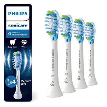 Philips Sonicare HX9044/87 Premium Plaque Defense 4ks bílé
