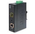 Planet Konvertor, 1x 10/100/1000 PoE+ na 1x 100/1000 SFP, -40 +75°C