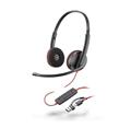 Poly Blackwire 3220 náhlavní souprava, USB-C A adaptér, stereo