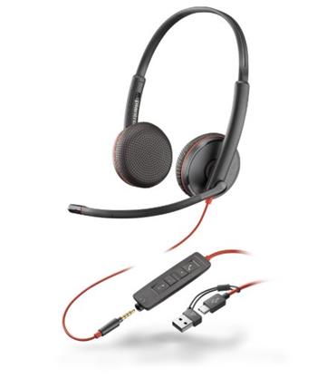 Poly Blackwire 3225 USB-C/A + 3,5 mm jack