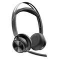 Poly Voyager Focus 2 MS USB-C-C Headset +USB-C/A Adapter +Charging Stand