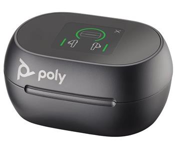 Poly Voyager Free 60+ UC Black Touchscreen Charge Case for BT700 USB-A Adapter