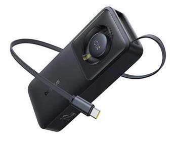 Powerbanka Baseus OS Free2Pull 10000mAh, 30W, s kabelem USB-C černá