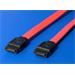 PremiumCord 1,0m datový kabel SATA 1.5/3.0 GBit/s červený
