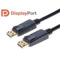 PremiumCord DisplayPort 1.2 přípojný kabel M/M, zlacené konektory, 5m