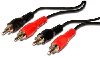 PremiumCord Kabel 2x CINCH-2x CINCH M/M 3m