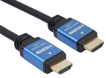 PremiumCord Ultra HDTV 4K@60Hz kabel HDMI 2.0b kovové+zlacené konektory 1,5m