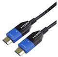 PremiumCord Ultra High Speed HDMI 2.1 optický kabel 8K@60Hz 4K@120Hz 30m zlacený