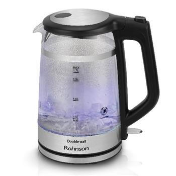 Rohnson R-7645 Double Wall skleněná rychlovarná konvice