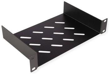 Roline 10" police 1U, 150mm, černá