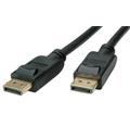 Roline GREEN DisplayPort kabel v.1.4 (HBR3, 8K@30Hz), DP(M) - DP(M), TPE, černý, 1m