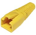 Roline Krytka konektoru RJ45 na kulatý kabel 5,5 - 8,5mm, s ochranou západky, 10ks, žlutá