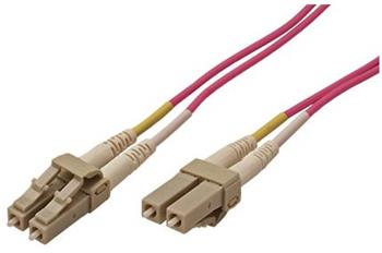 Roline Optický patchkabel LC-LC 50/125 (multimode), duplex, OM4, 1m