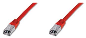 S/FTP kabel cat.6 3m červený