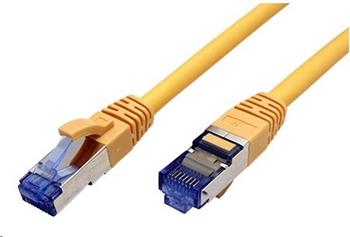 S/FTP patchkabel kat. 6a, LSOH, 10m, žlutý